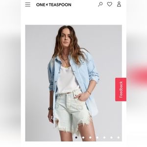 Oneteaspoon Shorts NWT